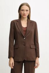 Liu Jo zakó barna, sima, egysoros gombolású, MF5158 T159A - barna 38