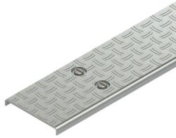 Niedax Capac pentru suport de cablu, antiderapant R9 conform. conform DIN 51130 cu dispozitive de fixare intarite, pre-asamblate si suport pentru placi de aluminiu, pe toata suprafata, usor, RDVSRSL 100 (RDV