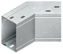 Niedax Cot exterior 45° cu perforare conector cu surub, cu capac LEAB 60.100 (LEAB60.100)