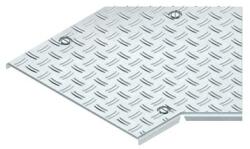Niedax Capac pentru cot 45°, antiderapant R10 conform. conform DIN 51130 cu dispozitive de fixare pre-asamblate si suport pentru placi de aluminiu grele, pe toata suprafata RBADVVSRS 500 (RBADVSRS500)