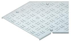 Niedax Capac pentru cot 45°, antiderapant R10 conform. conform DIN 51130 cu nervuri inaltate pe toata suprafata si elemente de fixare pre-asamblate RBADVRS 300-2.0 S (RBADVRS300-2.0S)