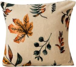  Mikroplüss párnahuzat AUTUMNA 45x45 cm, krémszínű