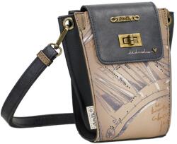 Anekke STUDIO álló, nyelves, három részes kis átvetős divattáska 41843-912 - minosegitaska