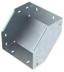 Niedax Cot interior vertical universal 2 x 45° cu sine laterale neperforate, dar cu orificii de conectare, fara placa de imbinare RSDU 100.600-1.5 S OV (RSDU100.600-1.5SOV)