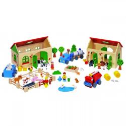 Goki Joc din lemn Ferma animalelor (GOKI58598) - ookee