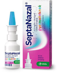  Septanazal 0, 5 mg/1 ml + 50 mg/1 ml old. orrspr. gy. 10ml (395075)