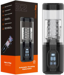  Men's Play - forgó, szívó, rezgő maszturbátor