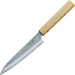 Dellinger Utility Knife 150 mm Kanetsugu SHIUN VG-2 3 layers, japanese OAK