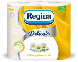  Wc Papir Regina Delicate 4 Tekercs 3 Reteg Kamillas
