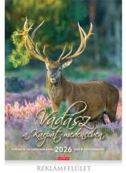 CSG Falinaptár 2026 CSG 33x45 cm Vadász a Kárpát-medencében, magyar ünnep és névnapokkal