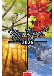 CSG Falinaptár 2026 CSG 21x32 cm Négy évszak, magyar ünnep és névnapokkal