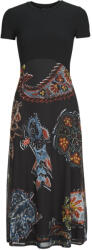 Desigual Rochii lungi Femei PAISLEY MESH LACROIX Desigual Negru EU M