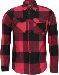 JACK & JONES Cămăsi mânecă lungă Bărbați JJEDARREN BUFFALO OVERSHIRT LS Jack & Jones roșu EU M