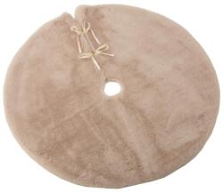 J-line Bézs bársony szőnyeg a karácsonyfa alatt J-line Szoknya 90 cm (J-18141)