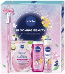  Kazetta: NIVEA W Textil arcmaszk + SG Blooming Beauty 250ml + AP Spray Blooming Beauty 150ml Db