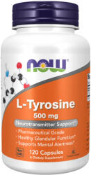 NOW L-Tyrozin 500mg kapszula - 120db - vitaminbolt - 5 280 Ft