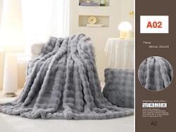 East Comfort Paturi blanita de iepure cu fermoar pt pilota 3kg 200x230cm A02 Patura
