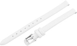  Karóra szíj, fehér színű, varrás nélküli, 65+105 / 8mm (6437-3)