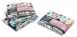 Sensillo 5 db-os színes, mintás textil pelenka