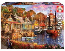 Educa Puzzle 5000 db-os Este az öbölben (180154) (180154)