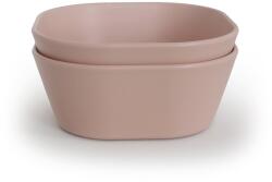 Mushie négyzet alakú tál 2 darab Blush