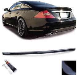  Mercedes Benz W219 C219 CLS-osztály AMG stílusú lakkozott fekete csomagtartó spoiler