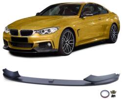 BMW F32 F33 F36 M-packet Performance stílusú utángyártott műanyag matt fekete 4részes koptató lippe
