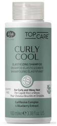 Lisap Top Care Curly Cool sampon göndör és hullámos hajra, 100 ml - hajpatika