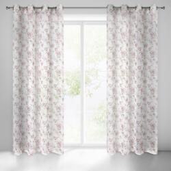 Takoy Függöny matt etaminból festett virágmintával
