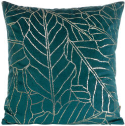 Takoy Bársony díszpárnahuzat BLINK 32 arany levélmintával-HF-391531