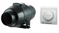 Vents TT-SILENTA-M 100 Hang- és hőszigetelt csőventilátor RS-1-400 N Fordulatszám szabályzóval - szellozesaruhaz
