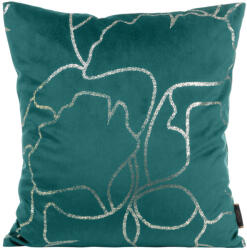 Takoy Bársony díszpárnahuzat BLINK 35 aranyszínű ginkgolevélmintával