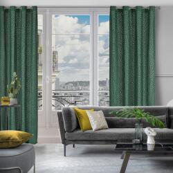 Takoy PIERRE CARDIN Matt bársony sötétítő függöny INGA jacquard geometriai mintával 140 x 250 cm-HF-386973