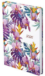 TopTimer Határidőnapló TOPTIMER Joy J012 B/6 heti fehér lapos Bali 3D 2026 (T012J-102) - papir-bolt