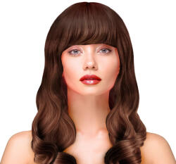 PartyPal Paróka, hosszú, hullámos, barna