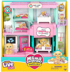 Moose Little Live Pets: Mama Surprise - Set de joacă Clinica (LLP26673)