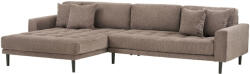 Arden Lounge Sofa sarok ülőgarnitúra 290 cm barna kord - jobbos