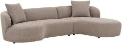 Hampton Lounge Sofa 294 cm sarok ülőgarnitúra világosbarna - jobbos