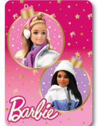 Mister Licence Barbie Winter Karácsony polár takaró 100x140cm FML350033 (FML350033)