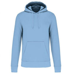 Kariban Férfi organikus kapucnis pulóver, Kariban KA4027, Sky Blue-2XL (ka4027sb-2xl)