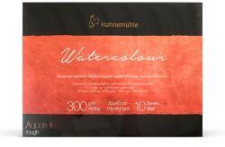 Hahnemühle Watercolour Mould-made prémium akvarelltömb, 300 g, 10 lap, 30x40 cm, érdes