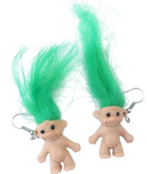 Troll-38696 Fülbevaló - Barna / Zöld