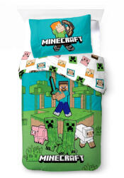 Brandmac Minecraft Jungle Explore ágyneműhuzat 140×200cm, 70×90 cm (BRM021044)