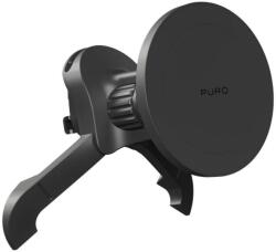PURO MagSafe autós telefontartó szellőzőrácsba (fekete)