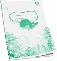 BLUERING Füzet A5, 32lap, sima 20-32 Bluering® (36915) - irodaszerpiac