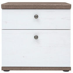  Éjjeliszekrény, canyon fenyő/sonoma trüffel tölgy, TEINA KOM2S (0000403891)