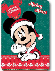  Disney Mickey Festive Karácsony polár takaró 100x140cm (FML350019)