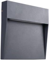 Kanlux 6, 5W, 270 lm, 4000K, IP 54, 160x160mm, természetes fehér süllyeszthető LED homlokzat -és kültéri lépcsővilágító, DULI LED - 30 000 h élettartam (33752)