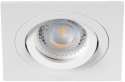 Kanlux Gx5, 3, 12V, IP20, 90x90 mm, alumínium házas, szögletes, 30°-ban állítható mennyezeti spot lámpatest, SEIDY (19454)