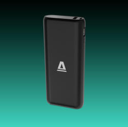 AVAX PB203 Vitality+ 20.000mAh Powerbank (PD 70W + QC 18W, Gyorstöltő, 2×USB-C + USB-A, Fekete) (PB203)
